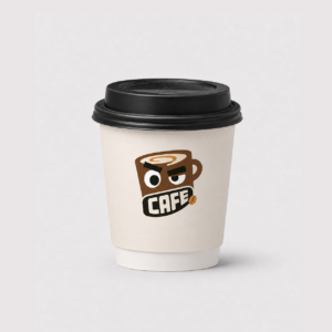 8oz Custom Recyclable Paper Coffee Cups