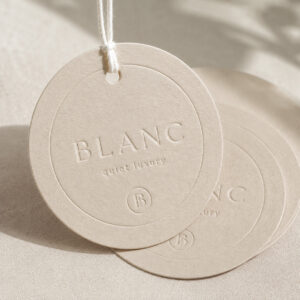 Custom Circle Hang Tags