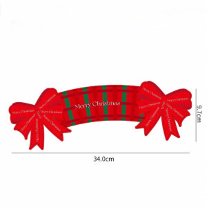 Ready-to-Ship Christmas Bow Paper Cup Sleeves